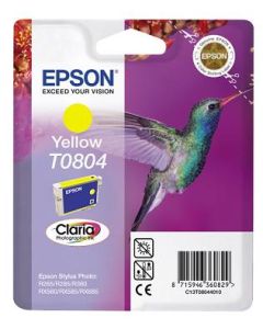 EPSON cartridge T0804 yellow (kolibřík)