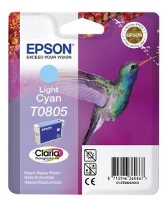 EPSON cartridge T0805 light cyan (kolibřík)
