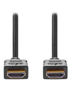 NEDIS High Speed HDMI 2.0 kabel s ethernetem/ 4K@60Hz/ zlacené konektory HDMI-HDMI/ černý/ bulk/ 7,5m
