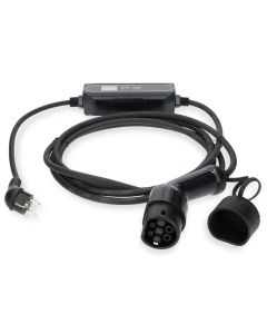 NEDIS cestovní nabíjecí stanice pro elektromobily/ AT-N05V3V3-F 3G1.5/ 1380 / 2300 / 3680 W/ 6 / 8 / 10 / 13 / 16 A/ 5 m