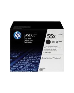 HP toner 55X/Black/2x13 000 stran/2-pack
