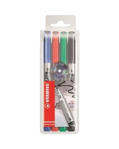 Permanentní popisovač STABILO Write-4-all- 4 barvy