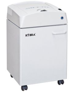 KOBRA skartovač AF+1 40 L/ příčný řez 3,5 x 40 mm/ A4/ kapacita 350 listů/ objem koše 40l/ stupeň utajení P4/ šedý