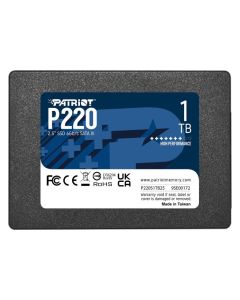 PATRIOT P220 1TB SSD / Interní / 2,5" / SATA 6Gb/s /