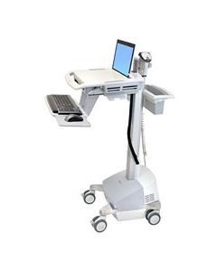 ERGOTRON StyleView® EMR Laptop Cart, Powered, pojízdný multifunkční stojan vč energie