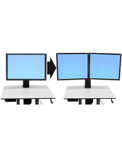 ERGOTRON WorkFit-C Convert-to-Dual Kit from Single HD Display