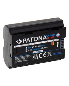 PATONA baterie pro foto Fuji NP-W235 2400mAh Li-Ion 7,2V Platinum X-T4