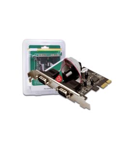Digitus Adaptér PCI Express x1 2xseriový port, +low profile čipová sada: ASIX99100