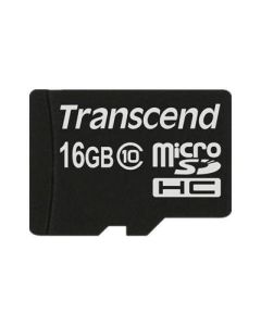 Transcend 16GB microSDHC (Class 10) paměťová karta (bez adaptéru)