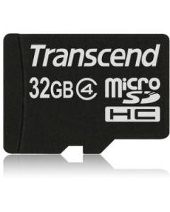 Transcend 32GB microSDHC (Class 4) paměťová karta (bez adaptéru)