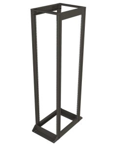 Solarix rozvaděčový rám 19" 42U 600x1000, černý, vysokonosný, nosnost 1200 kg
