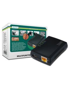 DIGITUS  1-Port. USB 2.0 - Multifunkční Síťový server