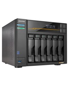 Asustor Lockerstor 6 Gen3 AS6806T   6x 2,5"/3,5" SATA III/ 16GB RAM/ Dual 10GbE Ports/ Dual 5GbE Ports/ 4x M.2 SSD