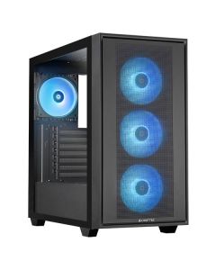 CHIEFTEC Hunter 3  / E-ATX / 4x120mm ARGB fan / 2xUSB 3.0 / USB-C / tvrz.sklo / černá
