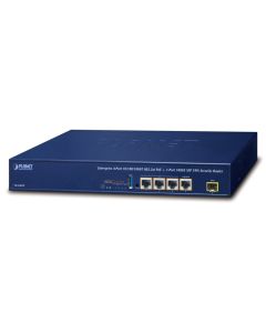 Planet VR-300FP Enterprise router/firewall VPN/VLAN/QoS/HA/AP kontroler, 2x WAN (SD-WAN), 3x LAN, 1x SFP, 4x PoE 802.3at