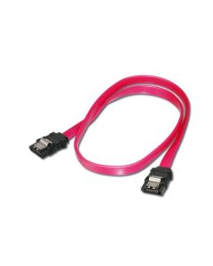 Digitus SATA II/III připojovací kabel, UL 21149, 0,5m kovová západka