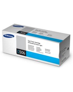 Toner Samsung CLT-C506L / SU038A, azurový