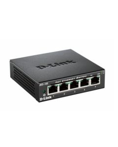D-Link DES-105/E 5-port 10/100 Metal Housing Desktop Unmanaged Switch 