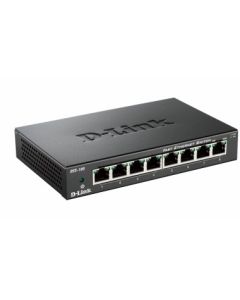 D-Link DES-108/E 8-port 10/100 Metal Housing Unmanaged Desktop Switch