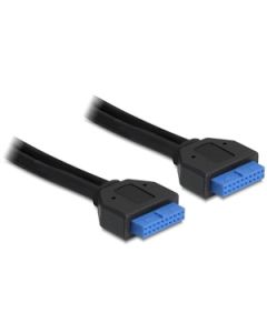Delock kabel interní 20pin USB 3.0  samice/samice, 45 cm