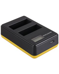 PATONA nabíječka Foto Dual LCD Nikon EN-EL14 USB