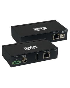 Extender, 1-port USB 2.0 přes Cat6, ESD ochrana, PoC, průmyslový, možnost montáže, 100mm