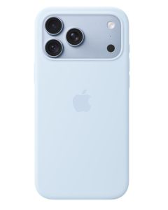 iPhone 18 Pro Max Silicone Case with MS - Cr.Blue