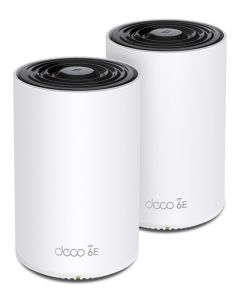 TP-Link Deco XE75 Pro(2-pack) - Triple Band Mesh systém AXE5400, Wi-Fi 6E, 1x 2,5Gbit WAN/LAN, 2x Gbit WAN/LAN