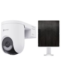 EZVIZ IP kamera HB8 Lite 4G kit/ PTZ/ 4G/LTE/ Wi-Fi/ 4Mpix/ krytí IP65/ objektiv 4mm/ IR až 15m/ bílá + solární panel 5W