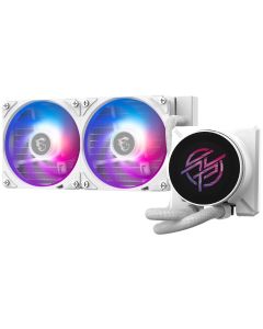 MSI vodní chladič CPU MPG CORELIQUID P22 240 WHITE/ 2x 120mm ARGB fan/ bílý