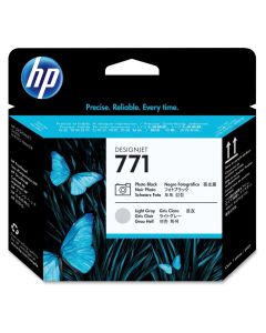 HP 771 Fotografická Černá/světle šedá tisková hlava DesignJet