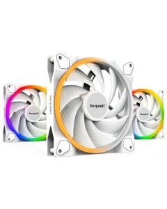 Be quiet! / ventilátor Light Wings White / 140mm / PWM / high speed / 3-pack / bílý