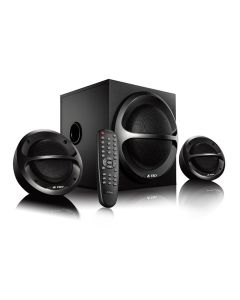 FENDA F&D repro A111X/ 2.1/ 35W/ černé/ BT4.0/ FM rádio/ USB přehrávání/ dálkové ovládání