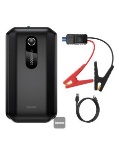 Baseus power banka Super Energy Air 10000 mAh se startovacími kabely černá