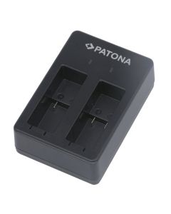 PATONA nabíječka pro digitální kameru Dual GoPro Hero 5/Hero 6/Hero7/Hero 8 AABAT-00/ micro USB/ USB-C
