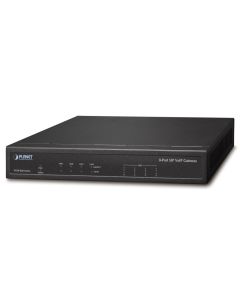 Planet VGW-820FS VoIP gateway, 8x FXS, SIP, CallerID, Fax, Hotline, firewall, SNMP, SSH/TLS, QoS