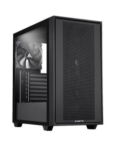 CHIEFTEC Night Hunter / E-ATX / 4x140mm PWM fan / 2xUSB 3.0 / USB-C / tvrz.sklo / černá