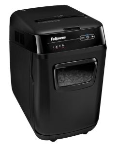 FELLOWES skartovač AutoMax 200 C/ křížový řez 4x38 mm/ objem koše 32 l/ certifikát NBÚ/ stupeň utajení P-4 (důvěrné)