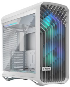 Fractal Design Torrent RGB White TG Clear Tint / Big Tower / průhledná bočnice / bez zdroje / bílá