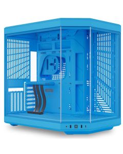 HYTE skříň Y70 Blueberry Milk / levé a přední sklo / Riser PCIe 4.0 / bez zdroje / 1x USB-C / 2x USB-A