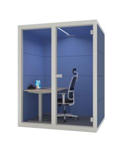 Akustický box Cube Work MF - 1 osoba, kovový rám