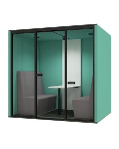 Akustický box Cube Meet NF - 4 osoby, bezrámový
