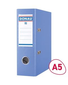 Pákový pořadač Donau A5 - 7 cm, modrý
