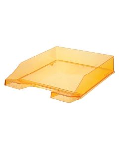 Odkladač plastový HAN, A4, transp. oranžový