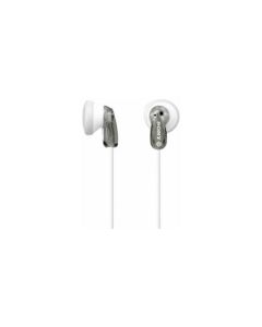 SONY MDR-E9LPH - Sluchátka do ucha, 13,5 mm budicí jednotka, neodymový magnet, kabel 1,2 m, barva šedá