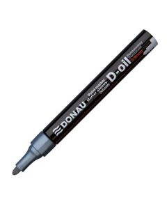 Lakový popisovač Donau, 2,8 mm, stříbrný