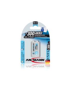Ansmann akumulátor 9V NiMH 270 mAh (1 ks) maxE