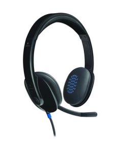 Logitech náhlavní souprava Headset H540, USB, černá