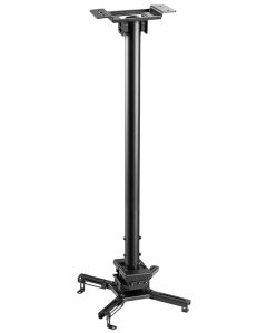 Neomounts  CL25-550BL1 / Projector Ceiling Mount (height adjustable: 74-114 cm) / Black