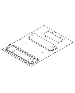 Triton Redukce pro montáž klimatizace X1, X2 600x1000,1200 do hloubky rozv. II. RAL7035